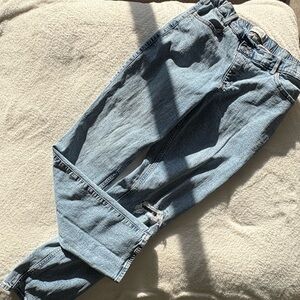 Abercrombie Kids Denim High Rise Straight Jeans
